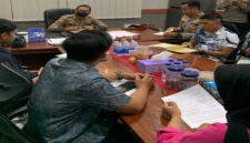BIM NTB saat hearing bersama pejabat di Ditreskrimsus Polda NTB.