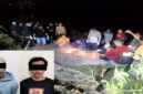 Jasad korban WNA Spanyol ditemukan (foto kanan) dan dua terduga pelaku yang berhasil diamankan polisi (foto pojok kiri bawah).