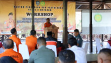 Basarnas saat menggelar kegiatan Pemberdayaan Kelompok Masyarakat di Bidang Pencarian dan Pertolongan, serta bimtek SAR bagi masyarakat di wilayah TNGR, yang diselenggarakan di Sembalun Lawang, Kecamatan Sembalun, Kabupaten Lombok Timur, NTB.