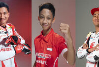 Pebalap binaan Astra Honda.