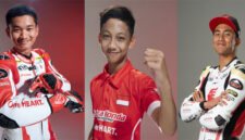Pebalap binaan Astra Honda.