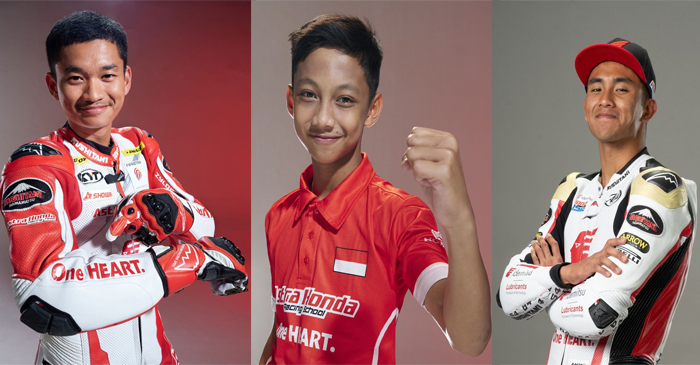 Pebalap binaan Astra Honda.