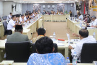 Suasana RDP antara Komite II DPD RI dengan PT KAI, di Gedung DPD RI, Kompleks Parlemen Senayan, Jakarta, Senin (15/9/2025).