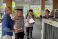 Dirpamobvit Polda NTB, Kombes Pol I Wayan Winaya, S.I.K., M.H saat memimpin Risk Assessment Hotel guna cipta kondisi menjelang MotoGP Mandalika 2025.