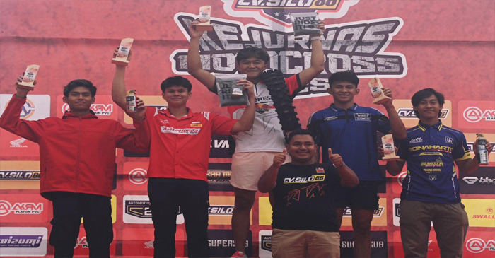 Crosser Astra Honda Kembali Melesat Bawa CRF Raih ‘Back to Back’ Podium di Kejurnas Motocross.