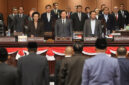 Suasana Sidang Paripurna Luar Biasa ke-1 dalam rangka Pengesahan Pertimbangan DPD RI terhadap RAPBN Tahun Anggaran 2026, di Gedung Nusantara V, Kompleks Parlemen Senayan, Jakarta, Senin (8/9/2025).