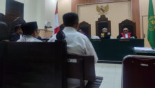 Suasana sidang ke-21 kasus dugaan korupsi pembangunan NTB Convention Centre (NCC), di Pengadilan Tipikor Mataram, Senin (8/9/2025). 