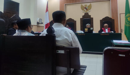 Sidang di Pengadilan Tipikor Mataram