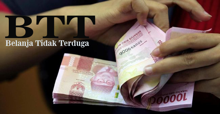 Ilustrasi Dana BTT (Belanja Tidak Terduga).