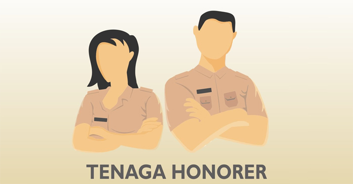 ilustrasi tenaga honorer.
