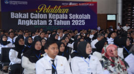 Suasana pelatihan bakal calon kepala sekolah angkatan 2 tahun 2025.