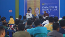 Suasana sosialisasi empat pilar kebangsaan.