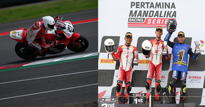 pebalap Astra Honda Racing Team (AHRT).