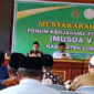 Suasana Musda  ke-V FKSPP Kabupaten Lotim, di Aula Kemenag Lotim, Rabu (19/11/2025).