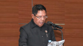 Bupati Lotim, H Haerul Warisin.