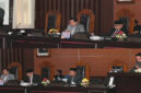 Suasana rapat paripurna III masa sidang I rapat ke-1 DPRD Lotim, pada Senin (17/11/2025).