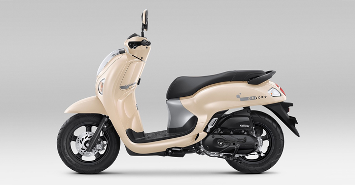 Skutik Retro New Honda Scoopy.