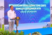 Gubernur NTB, Lalu Muhamad Iqbal.