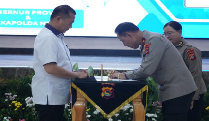 Penandatanganan Berita Acara