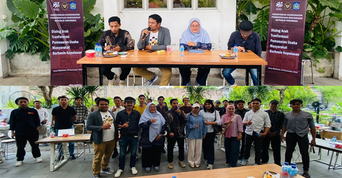 Suasana kegiatan ‘’Dialog Transformasi Pemasaran Usaha Masyarakat’’ yang digelar di Kota Mataram, pada Rabu (24/12/2025).