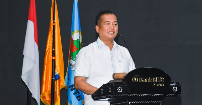 Gubernur NTB, Lalu Muhamad Iqbal.