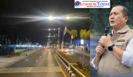 Gubernur Iqbal dan Lampu Penerangan Jalan