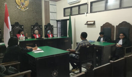 Sidang kasis penipuan