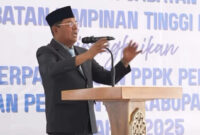 Bupati Lotim, H Haerul Warisin.