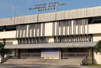 Gediung Stadiun Utama GOR Mataramelanggang Olah 