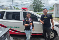 Bantuan mobil Ambulans untuk Pengurus KASTA NTB DPD KLU dari Pemkab Lombok Utara.