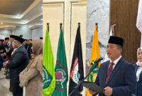 Suasana mutasi pejabat eselon II lingkup Pemprov NTB, di Pendopo Gubernur NTB, Jumat (9/1/2026).