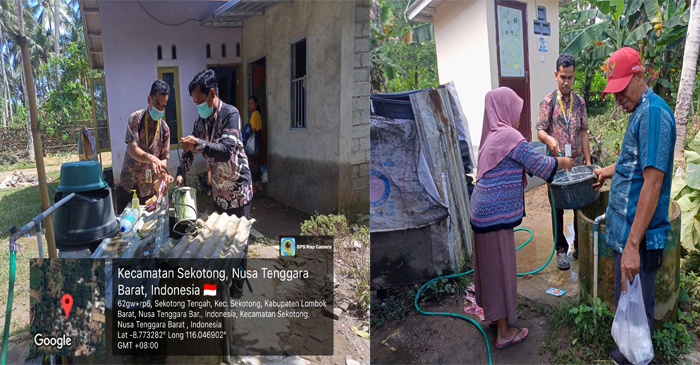 Penanganan warga terdampak banjir Sekotong oleh pihak Pemprov NTB bersama Pemkab Lobar.