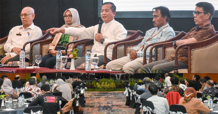 Suasana Rapat Koordinasi bersama Mitra Pembangunan Pemprov NTB, di Mataram, Jumat (23/1/2026)