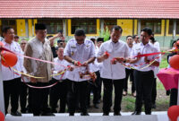 Gubernur NTB, Lalu Muhamad Iqbal, saat meresmikan Ruang Praktik Siswa (RPS) bidang kuliner di SMKN 1 Tanjung, Kabupaten Lombok Utara (KLU), pada Rabu (25/2/2026).