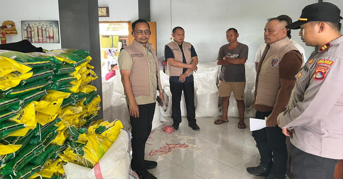 Satgas Saber Keamanan, Mutu, dan Harga Pangan (Satgas Pangan) NTB saat berhasil mengungkap dugaan praktik manipulasi beras bersubsidi yang dijual tidak sesuai label dan mutu.