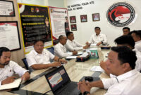 Suasana rapat internal dipimpin langsung Direktur Resnarkoba Polda NTB, yang dihadiri Kabagwasidik, Kabagbinops, para Kasubdit, serta tim penyidik Subdit II Ditresnarkoba.
