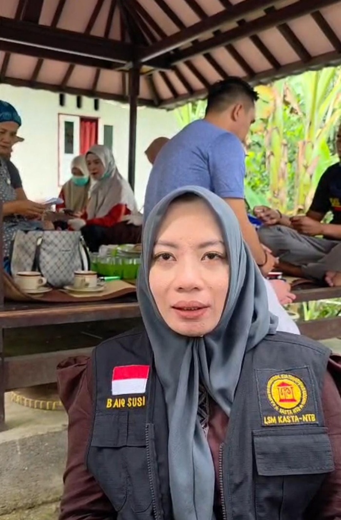 Ketua Divisi Sosial KASTA NTB, Baiq Susiana.