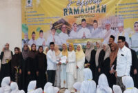 Suasana Festival Ramadan di Masjid Syajaratun Thoyyibah, yang berlokasi di halaman Kantor DPP Partai Golkar.