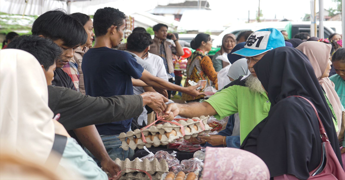 GPM resmi dibuka perdana di Lapangan Banteng, Desa Lingsar, Kabupaten Lobar, Jumat (13/2/2026).