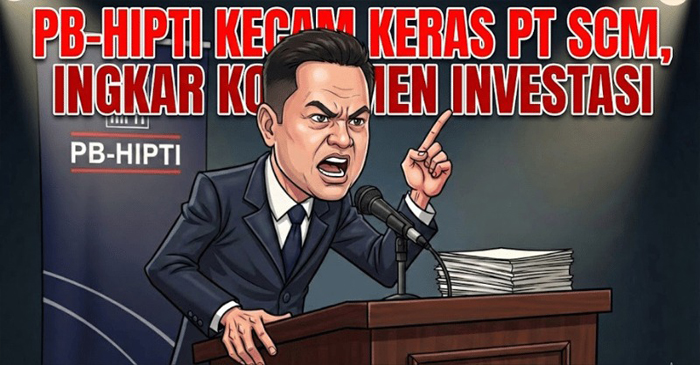  Karikatur Rusmin Abdul Gani, Ketua Umum PB-HIPTI.
