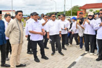 Menteri KKP RI, Sakti Wahyu Trenggono, saat melakukan kunker ke Desa Ekas Buana, Kecamatan Jerowaru, Kabupaten Lombok Timur, Jumat (27/2/2026).