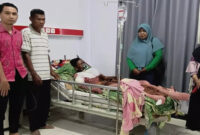 Pasien kritis asal Sumbawa yang dirujuk ke RSUD Provinsi NTB.