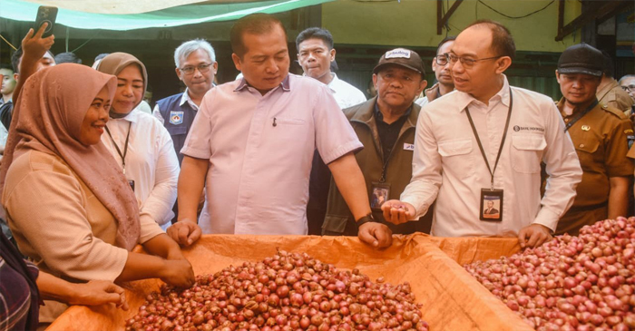 Gubernur NTB, Lalu Muhamad Iqbal saat melakukan Sidak ke Pasar Mandalika Bertais, pada Selasa (10/2/2026),