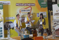Suasana Media Gathering Adira Expo Mataram, di Dapoer Sasak Mataram, Jalan Udayana, Kota Mataram, Selasa (3/3/2026).