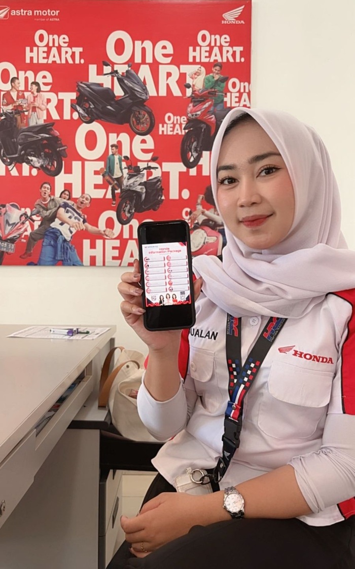 Astra Motor NTB terus memperkuat transformasi digital dengan menghadirkan Honda Information Package.