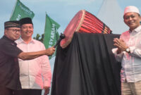 Suasana pembukaan kegiatan Lentera Ramadan, di Lapangan Sepak Bola Jelojok, Kecamatan Kopang, Kabupaten Lombok Tengah (Loteng), Rabu (4/3/2026).