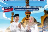 Mudik gratis bersama NTB Makmur Mendunia.