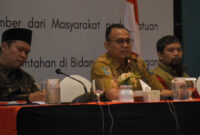 Suasana FGD Ranperda tentang Fasilitasi Pencegahan dan Penanggulangan terhadap Pinjaman atau Pendanaan Berbasis Teknologi Informasi Secara Ilegal dan Judi Online yang digelar di Aruna Senggigi Resort & Convention, Senin (13/4/2026).
