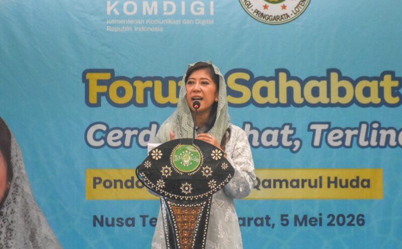 Menkomdigi, Meutya Hafid.