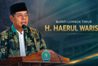 Bupati Lotim, H. Haerul Warisin.